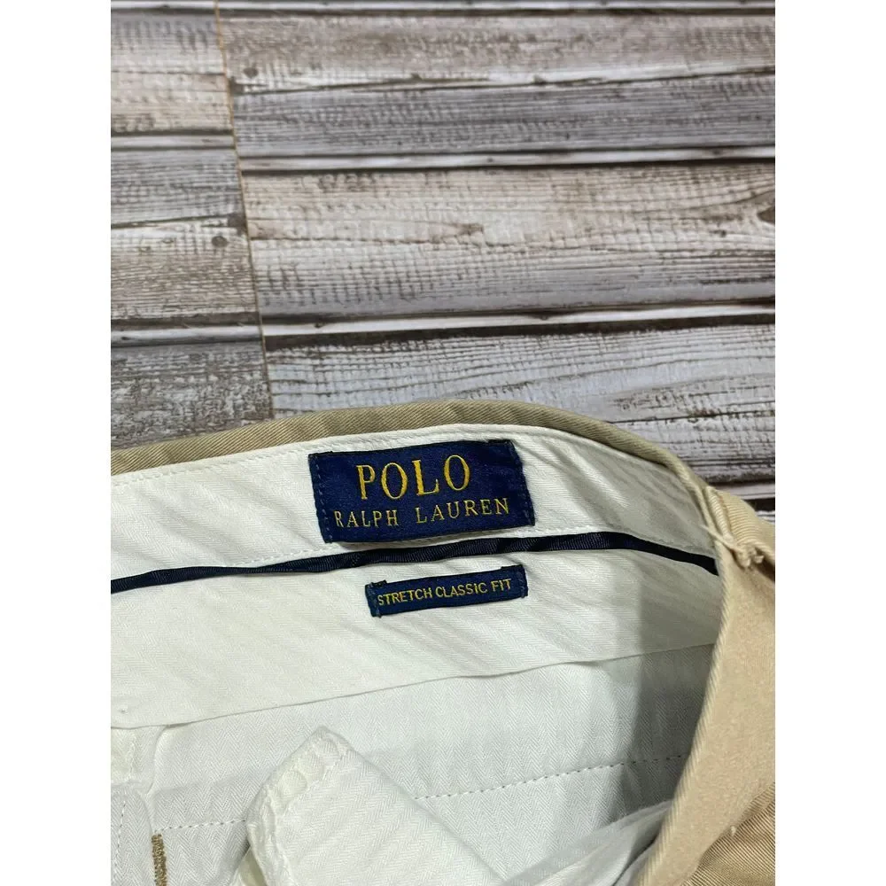 Polo Ralph Lauren Chino Pants Stretch Classic Fit Size 34/32‎